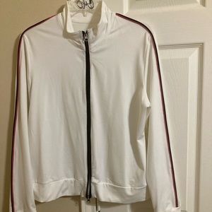 Athletic White Jacket-Size Large